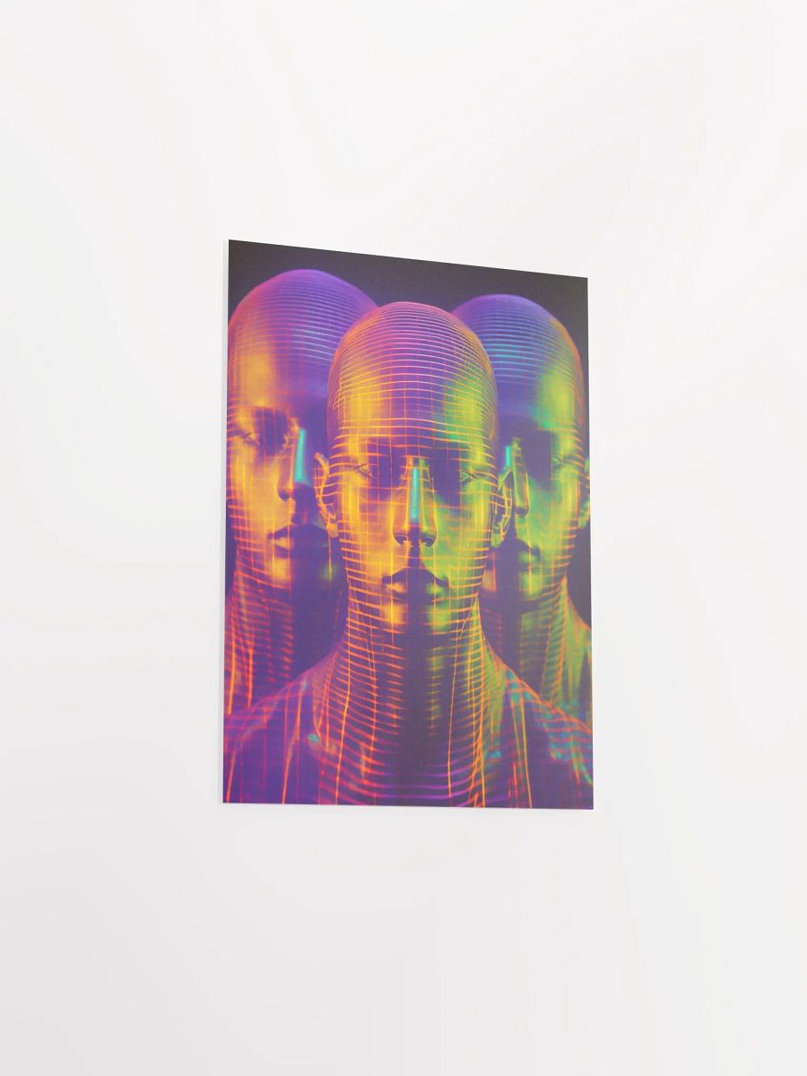 Trinity Holographic Heads Poster product image (3)
