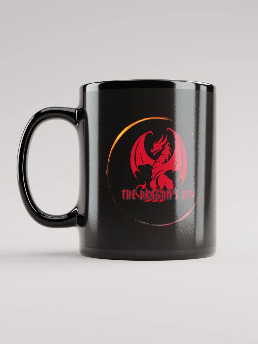 Dragon's Den Black Glossy Mug product image (12)