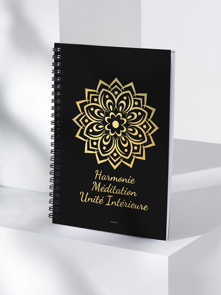 Carnet Symbole Doré - Mandala - NoteBook Cadeau Symbolique product image (4)