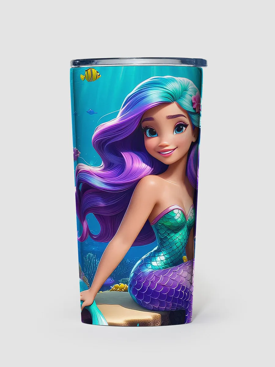 Mermaid Princess 20oz Stainless Steel Tumbler - V1 product image (1)