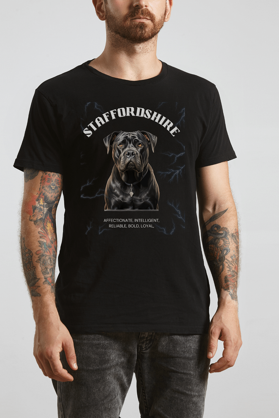 Dark Color Staffordshire Relaxed Fit T-shirt product image (1)