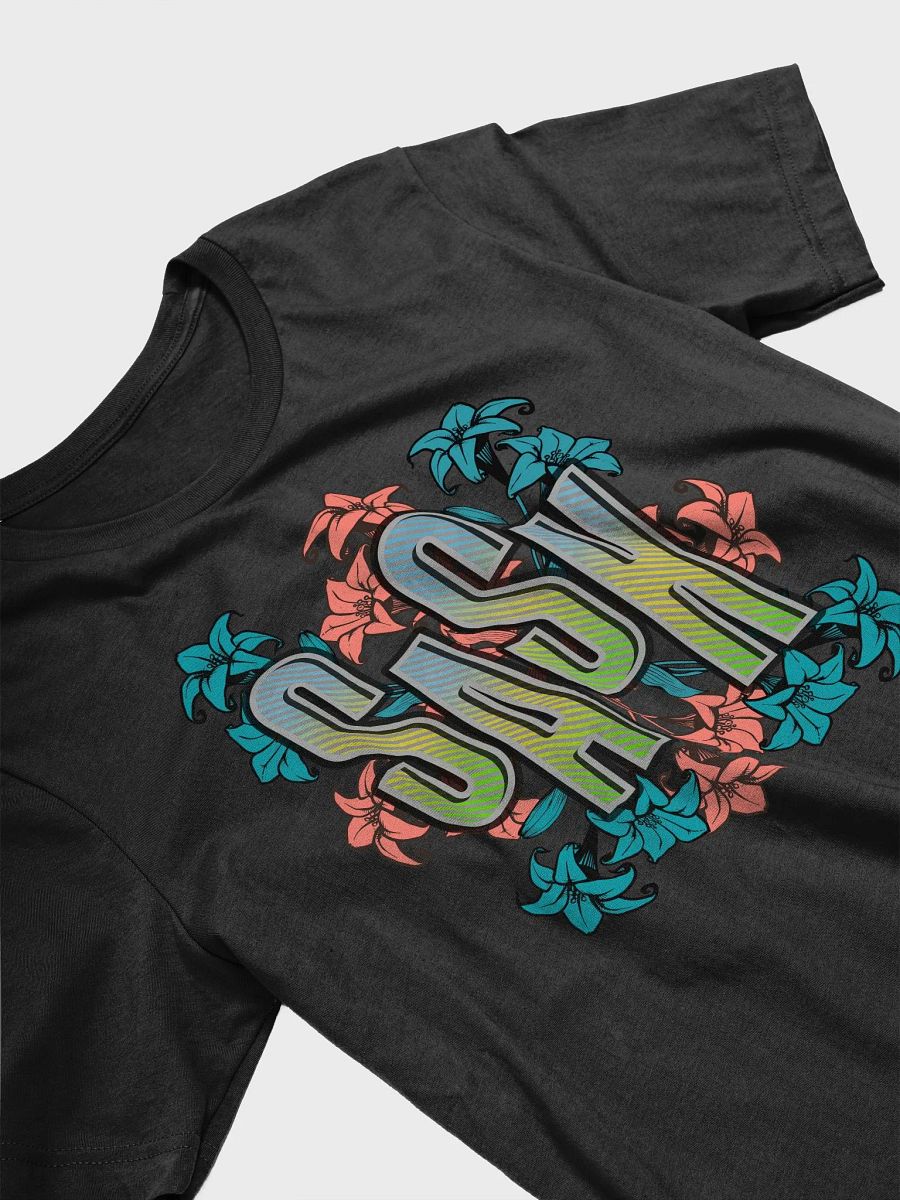 Sask Saskatoon Saskatchewan Floral Gradient T-Shirt product image (5)