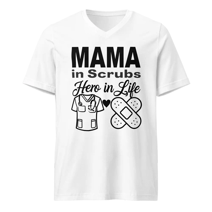 MAMA in Scrubs V-Neck Tee product image (1)
