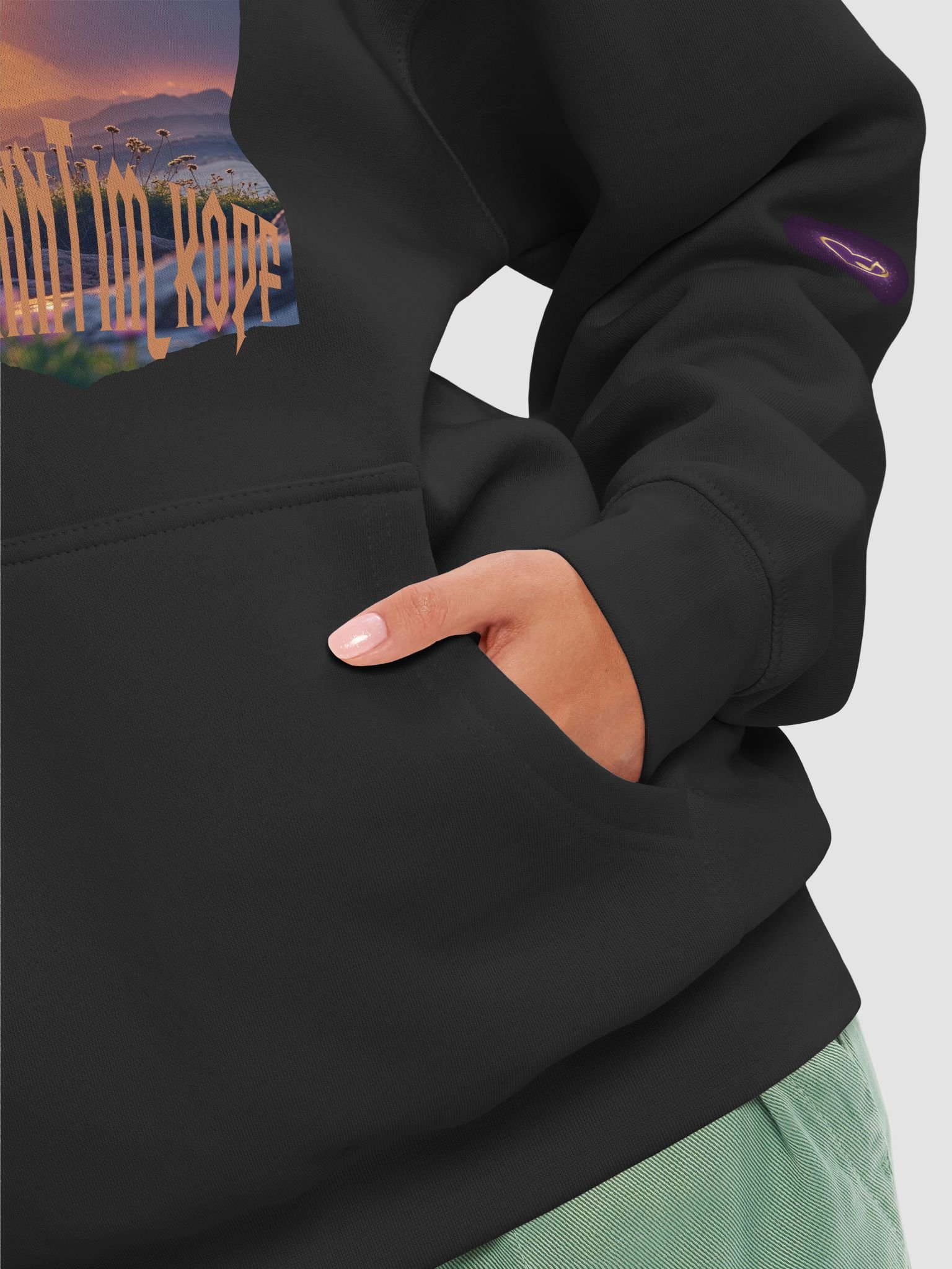 "Freiheit beginnt im Kopf" – Premium Mindset Hoodie product image (8)