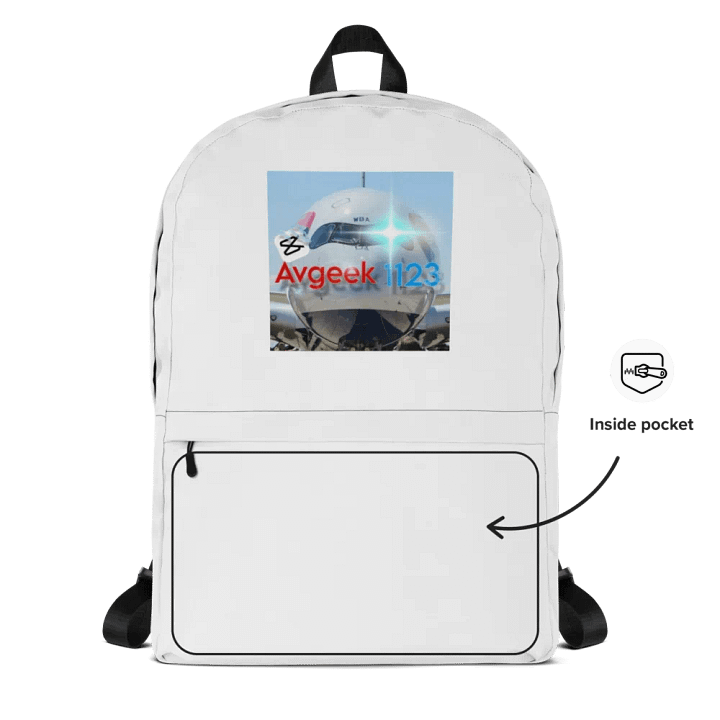 Avgeek1123 Logo Minimalist Backpack product image (2)