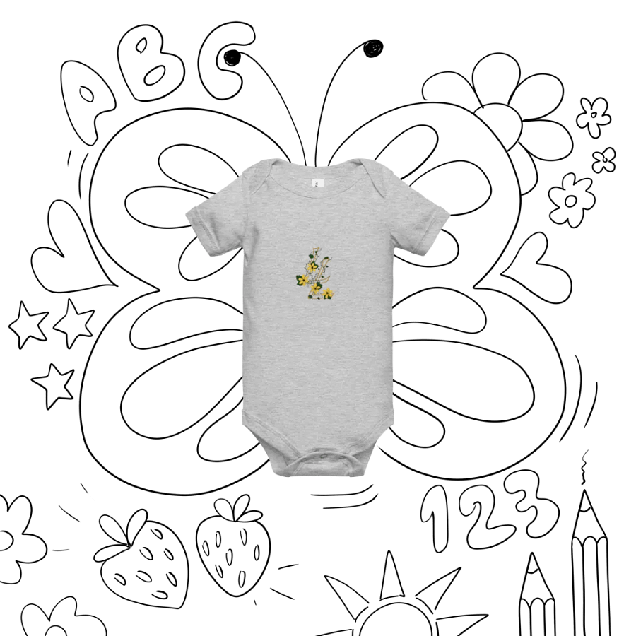Floral Legacy Child's Onesie product image (47)