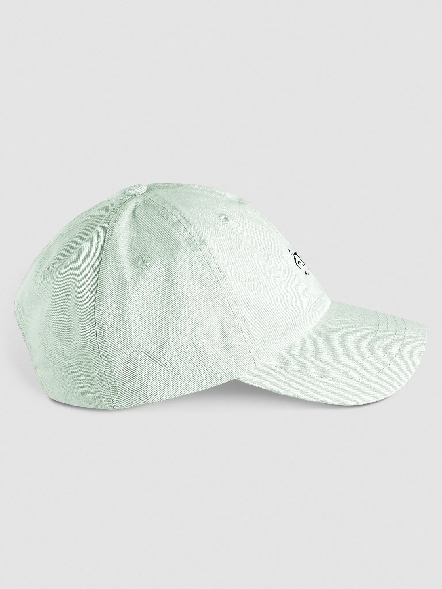 Beechfield Pastel Dad Hat - TDS Embroidered Low Profile Cap in Pastel Lemon, Pink, Blue, and Mint product image (6)