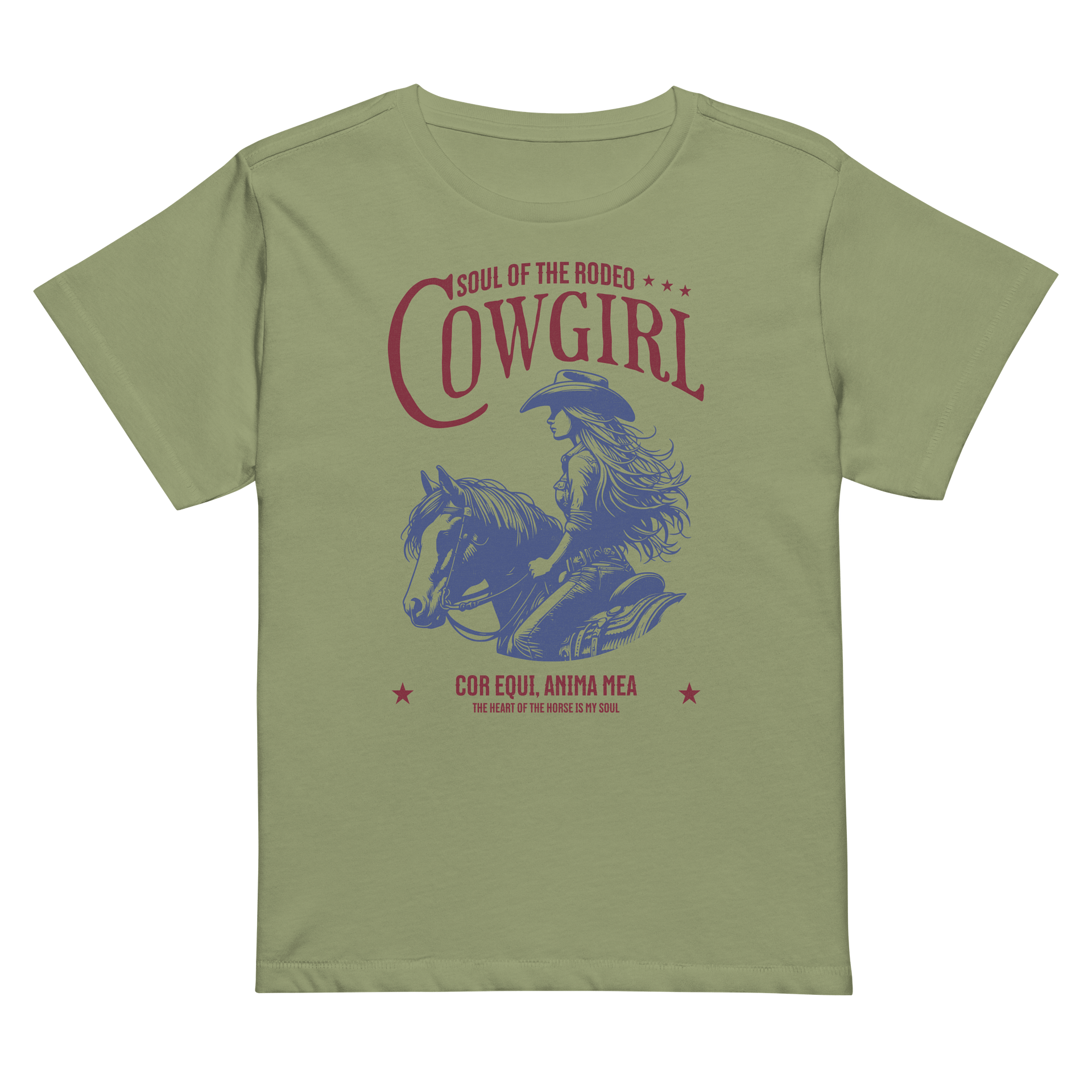 Soul of the Rodeo Women’s High-Waisted Tee product image (10)