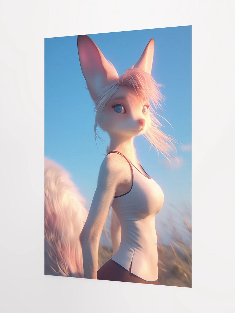 Sunset Fox Anthro Poster product image (3)