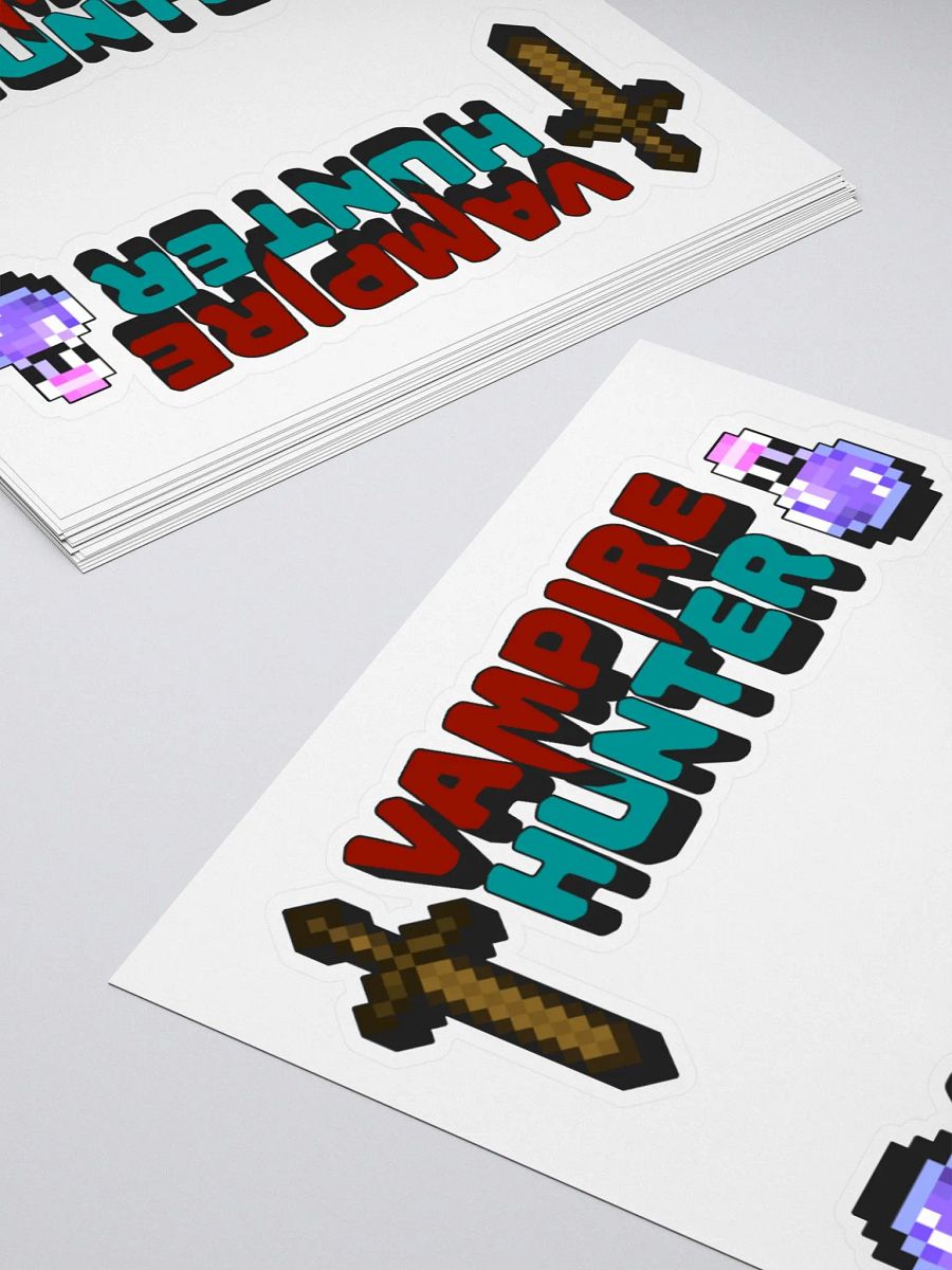 Sticky Stickers (Vampire Hunter) 2-PACK product image (4)