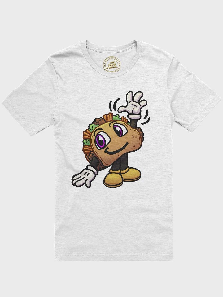 Waving taco T shirt product image (1)