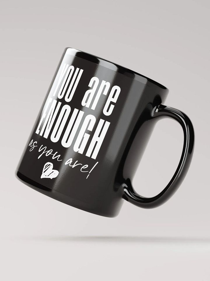 You are Enough Mug - black product image (3)