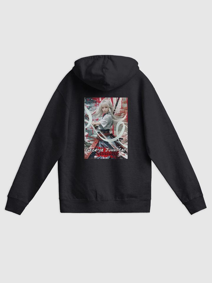 SAMURAI ONE Back Print Zip-Up Hoodie (US SHIPPING) product image (1)