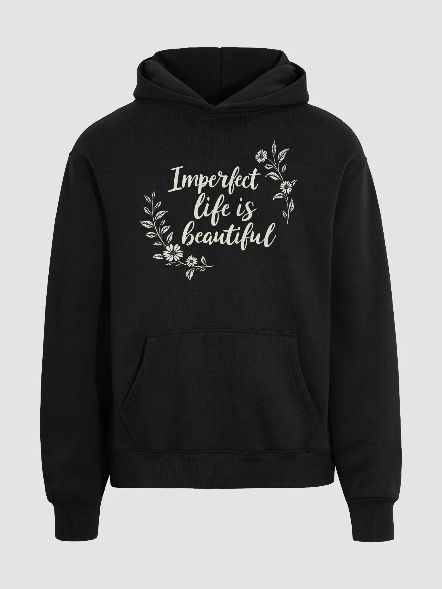Embrace Your Journey with Zayn Malik’s Inspiring Quote: Imperfect Life Is Beautiful – The Hoodie That Changes How You See Yourself product image (3)