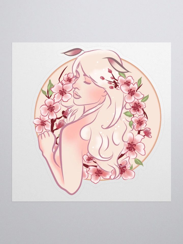 Blossom Moth Sticker product image (1)