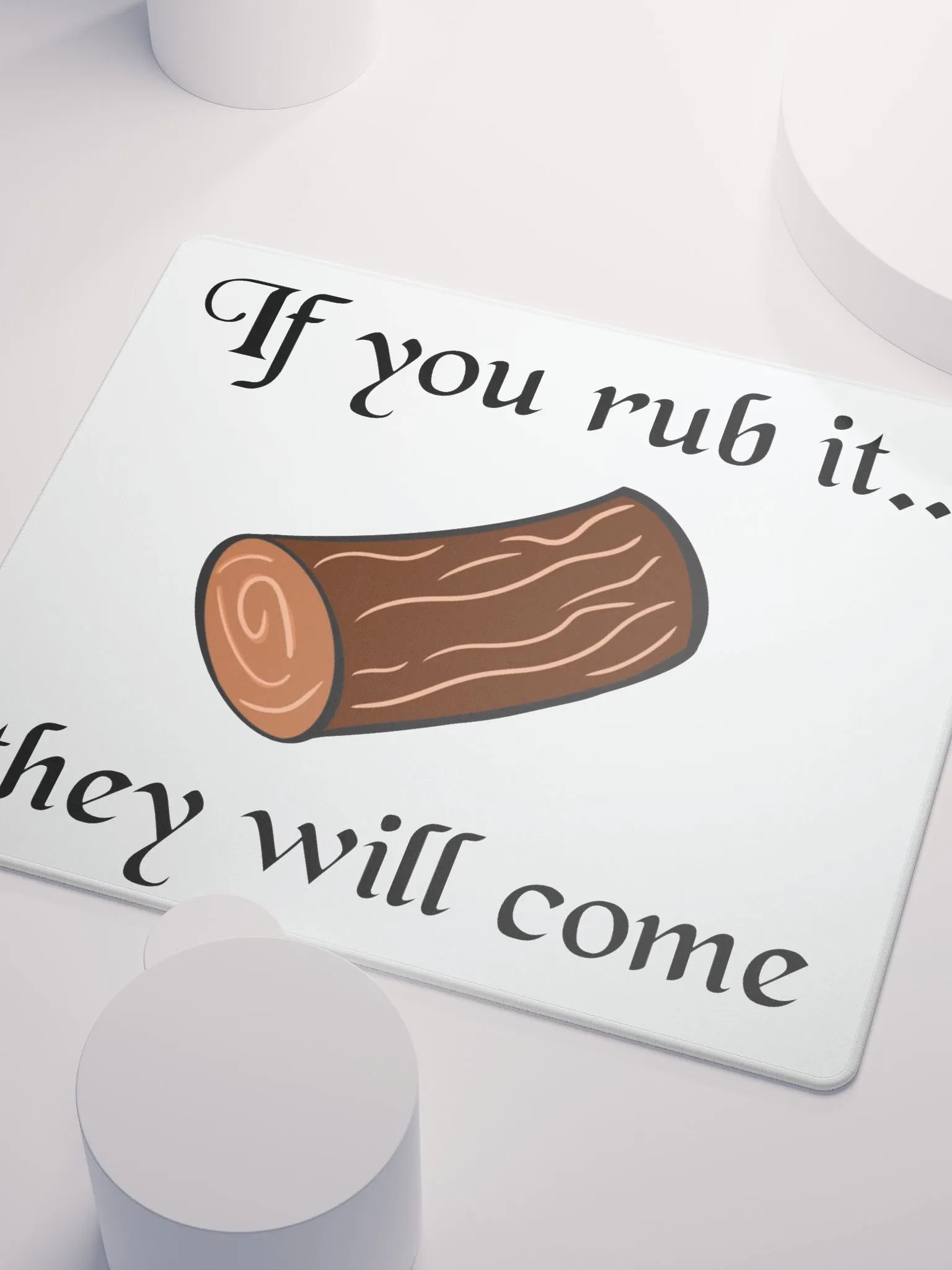 If you Rub it Mouse Pad product image (3)