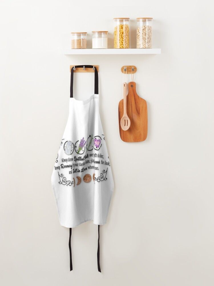 Rosemary Lavender and Love #1 - Apron product image (4)