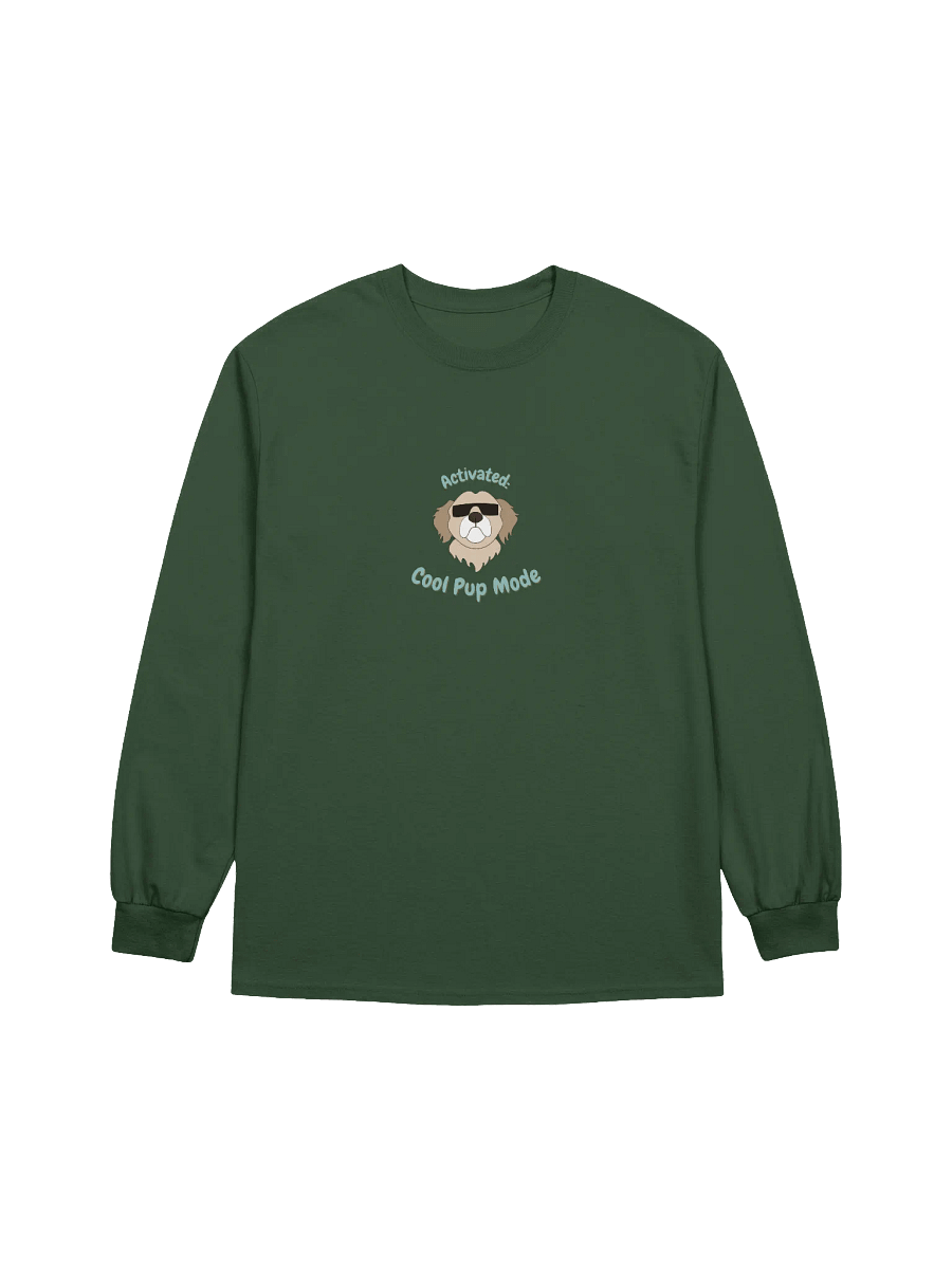 Cool Pup Mode Cotton Long Sleeve T-Shirt product image (29)