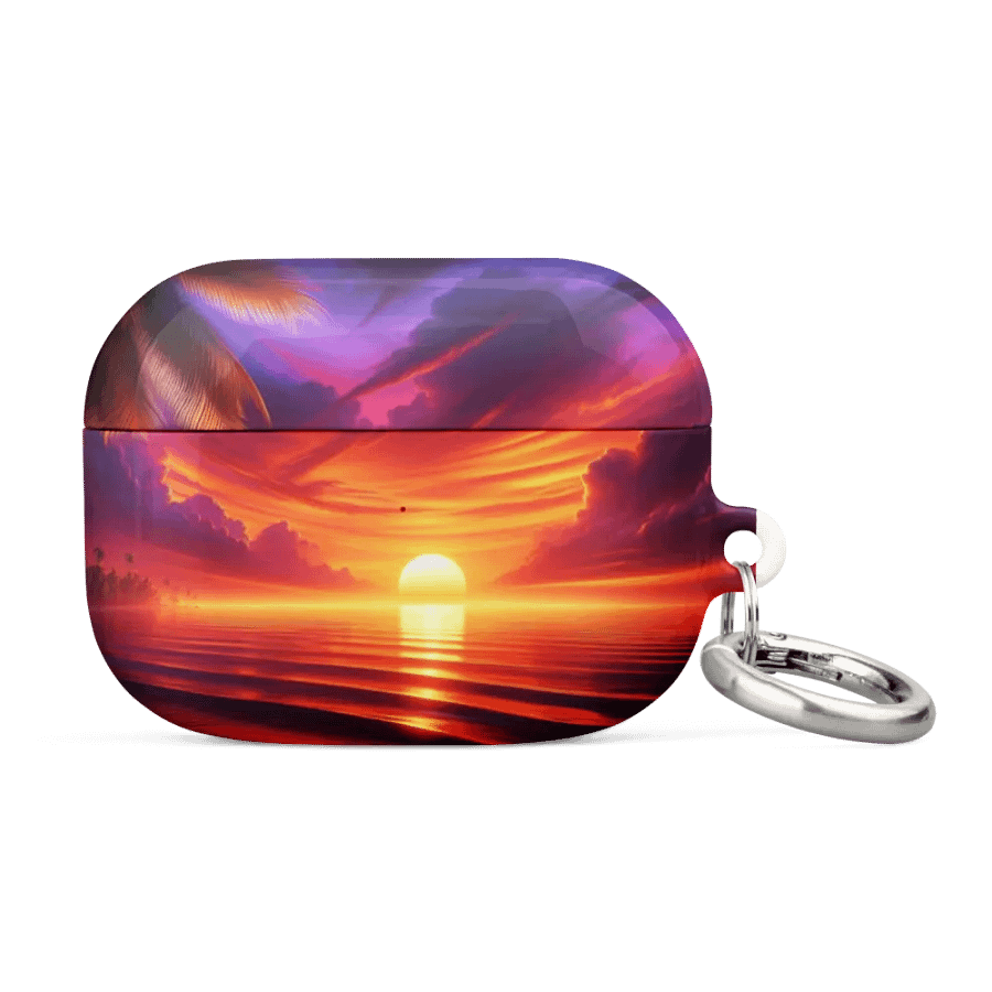 Sunset Serenade AirPods® Case | AI Design sunset product image (4)