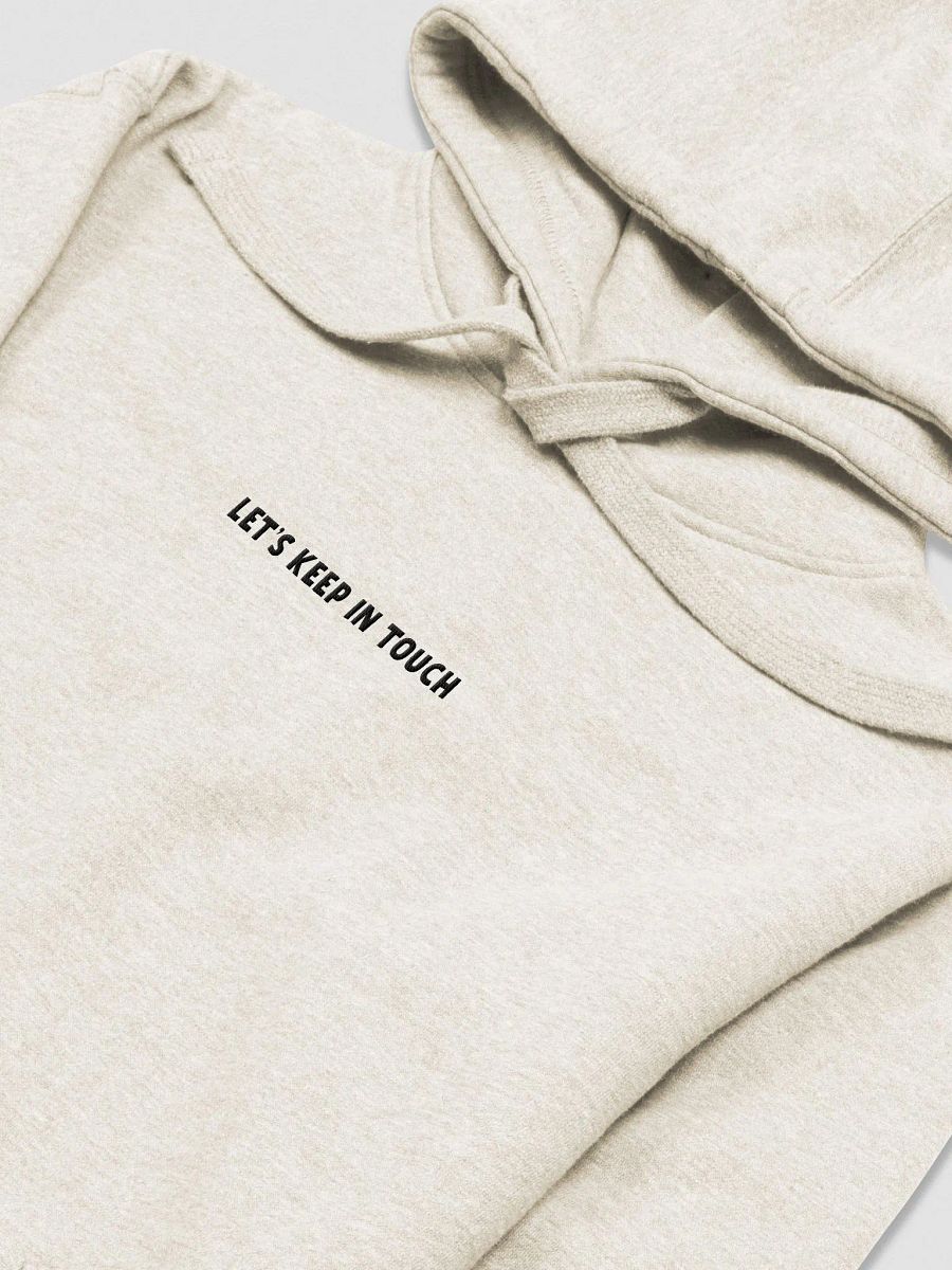 Let's Keep in Touch Embroidered Unisex Hoodie product image (9)