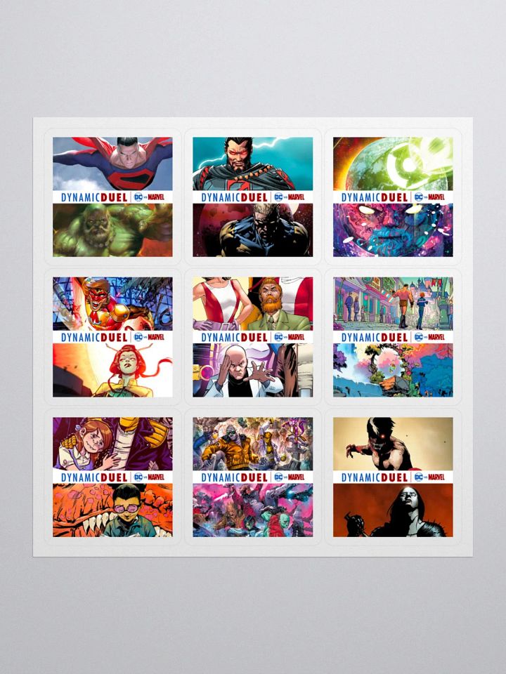Dynamic Duel Episode Cover Stickers - Series 19 product image (2)