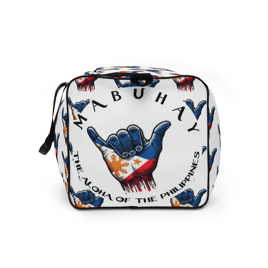 Mabuhay The Aloha of the Philippines Duffle Bag - Shaka Hang Loose Vibes for Your Adventures product image (11)