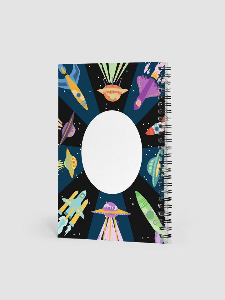 Galactic Explorer Spiral Notebook product image (2)