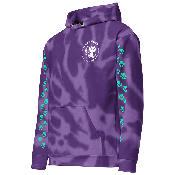 Lavender/Telephone Full Print Pullover Hoodie product image (2)