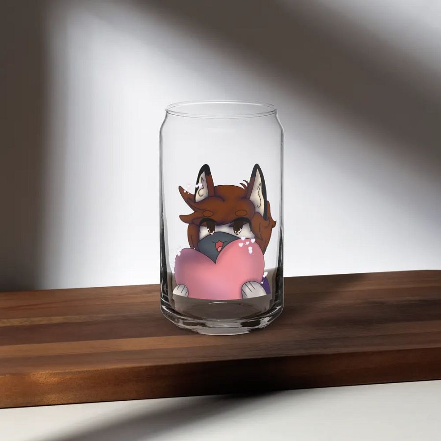 Heart emote can shaped glass product image (35)