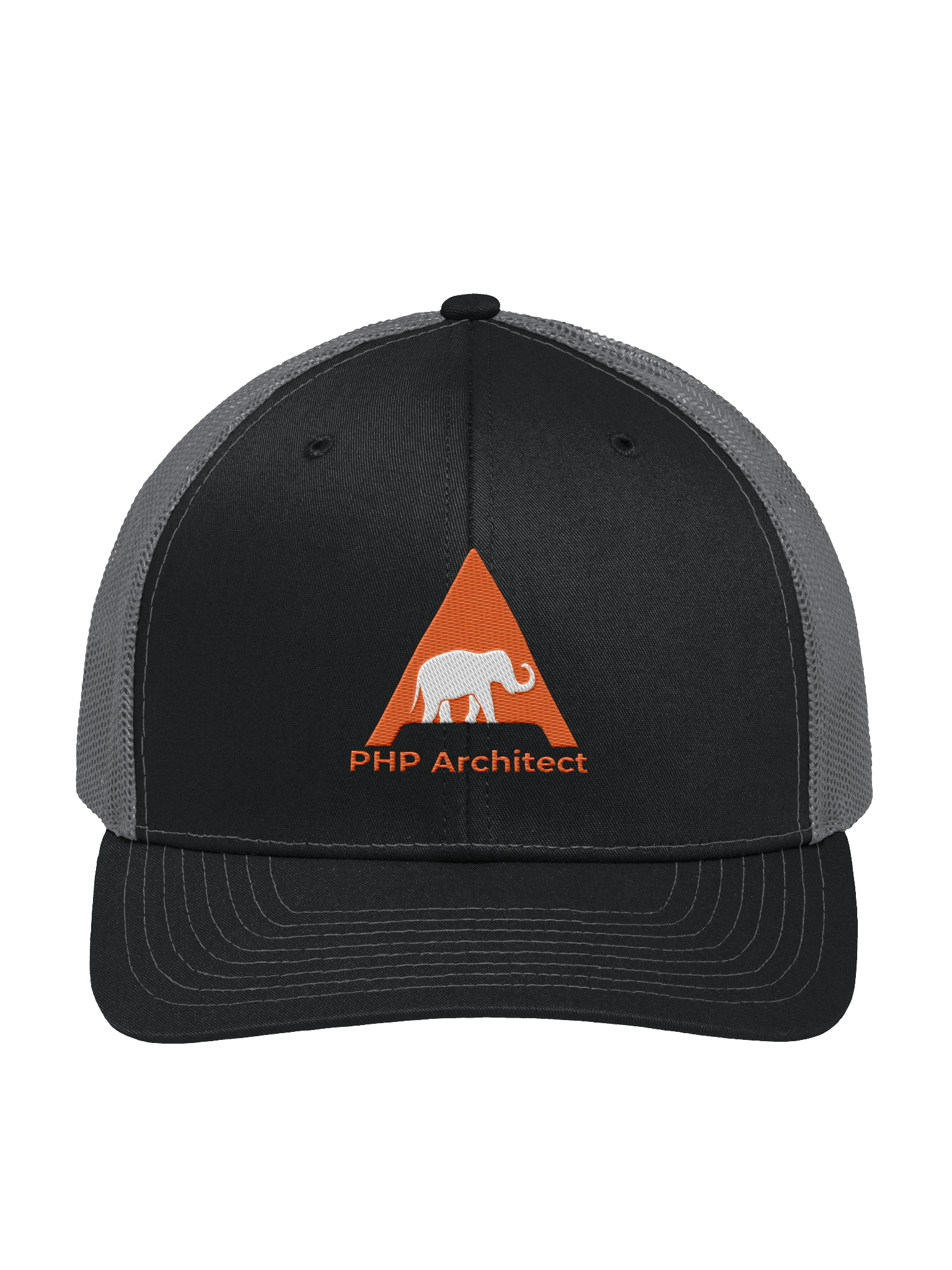 PHP Architect Trucker Snapback (Charcoal/Black) product image (1)