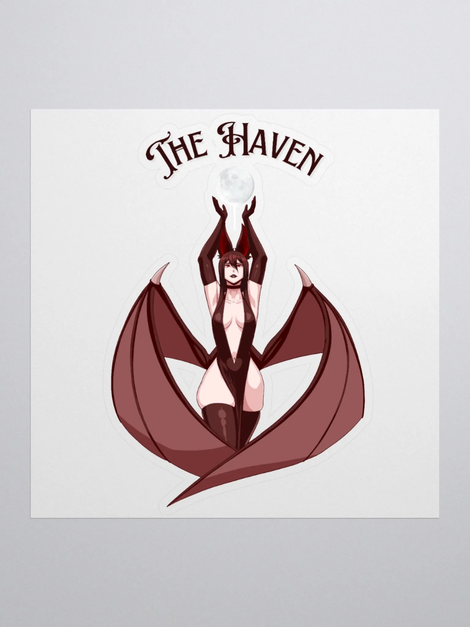 Nyx & The Haven Moon Sticker product image (1)