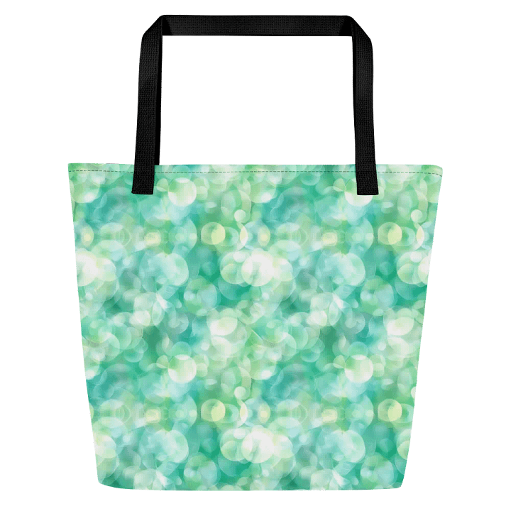 Bokeh Ombre Radiance Polyester Tote Bag product image (2)