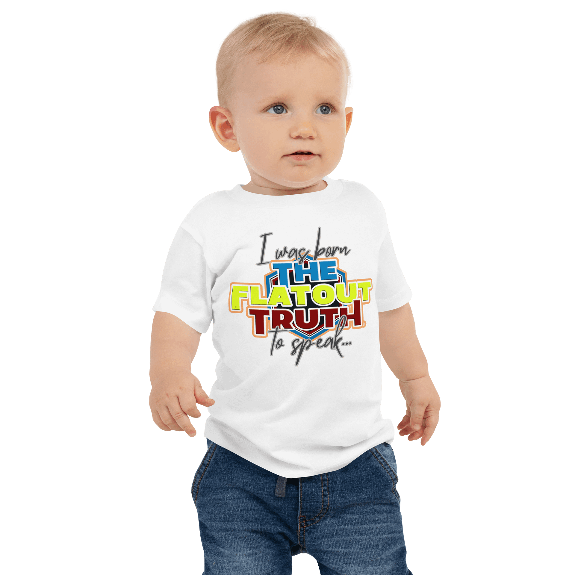 "I was born to speak" TFOT Baby Tee product image (1)