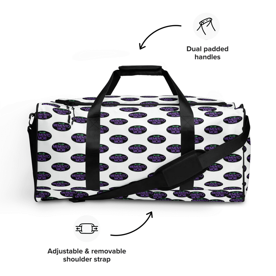 Crow vs Lion Memento Mori Duffel Bag product image (6)