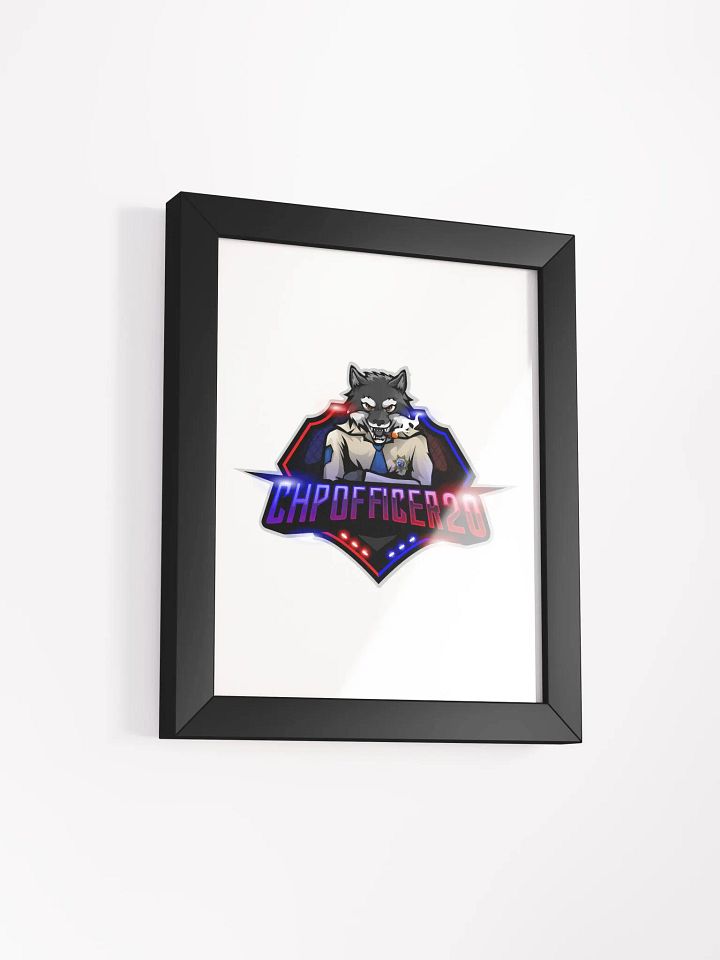 Wolf Badge Emblem Matte Poster product image (42)