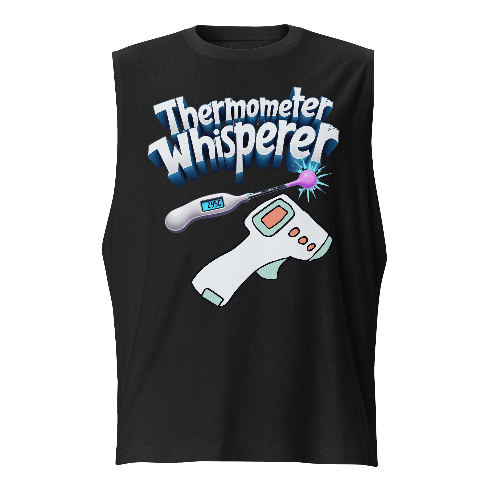 Whisperer's Thermometer Muscle Tank product image (1)
