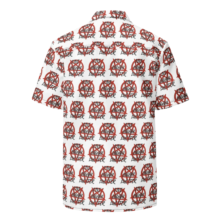 Live Laugh Lucifer Hawaiian Style Shirt - White product image (2)