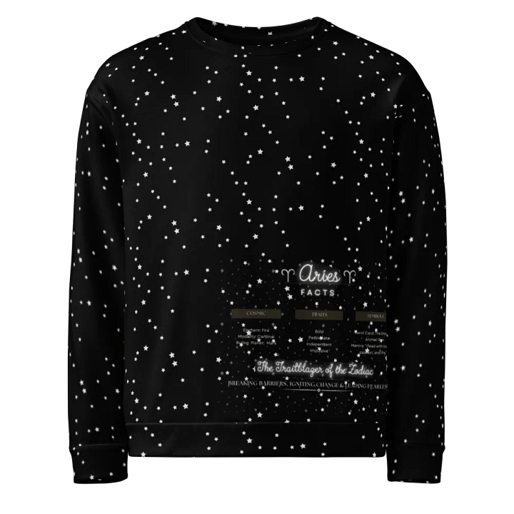 Aries 2025, Attributes, Black Sweatshirt product image (1)
