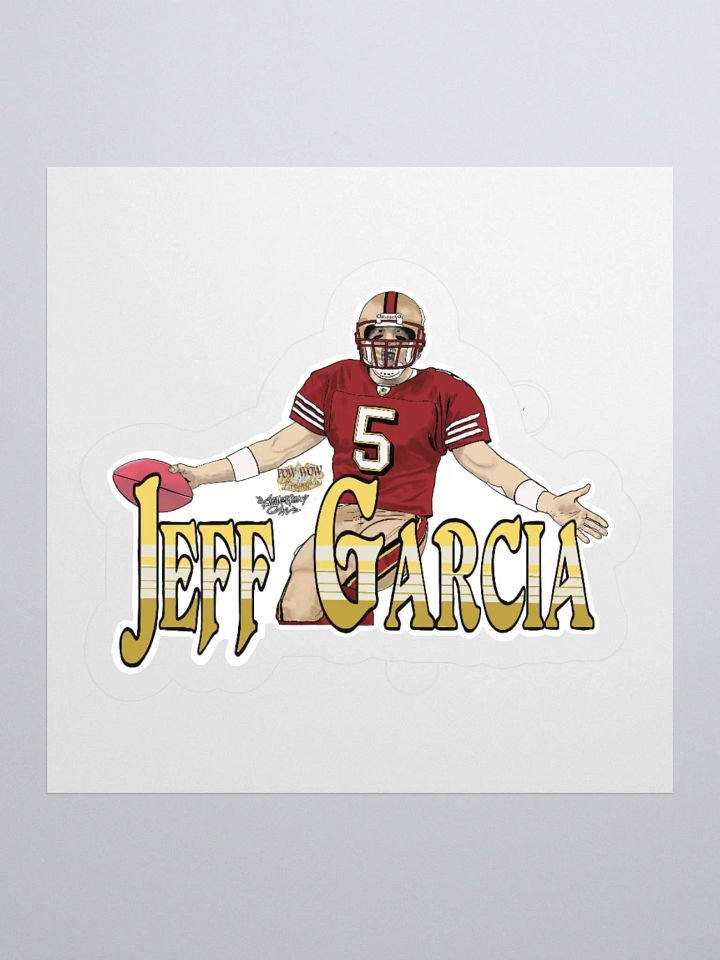 49ers Jeff Garcia Sticker product image (1)