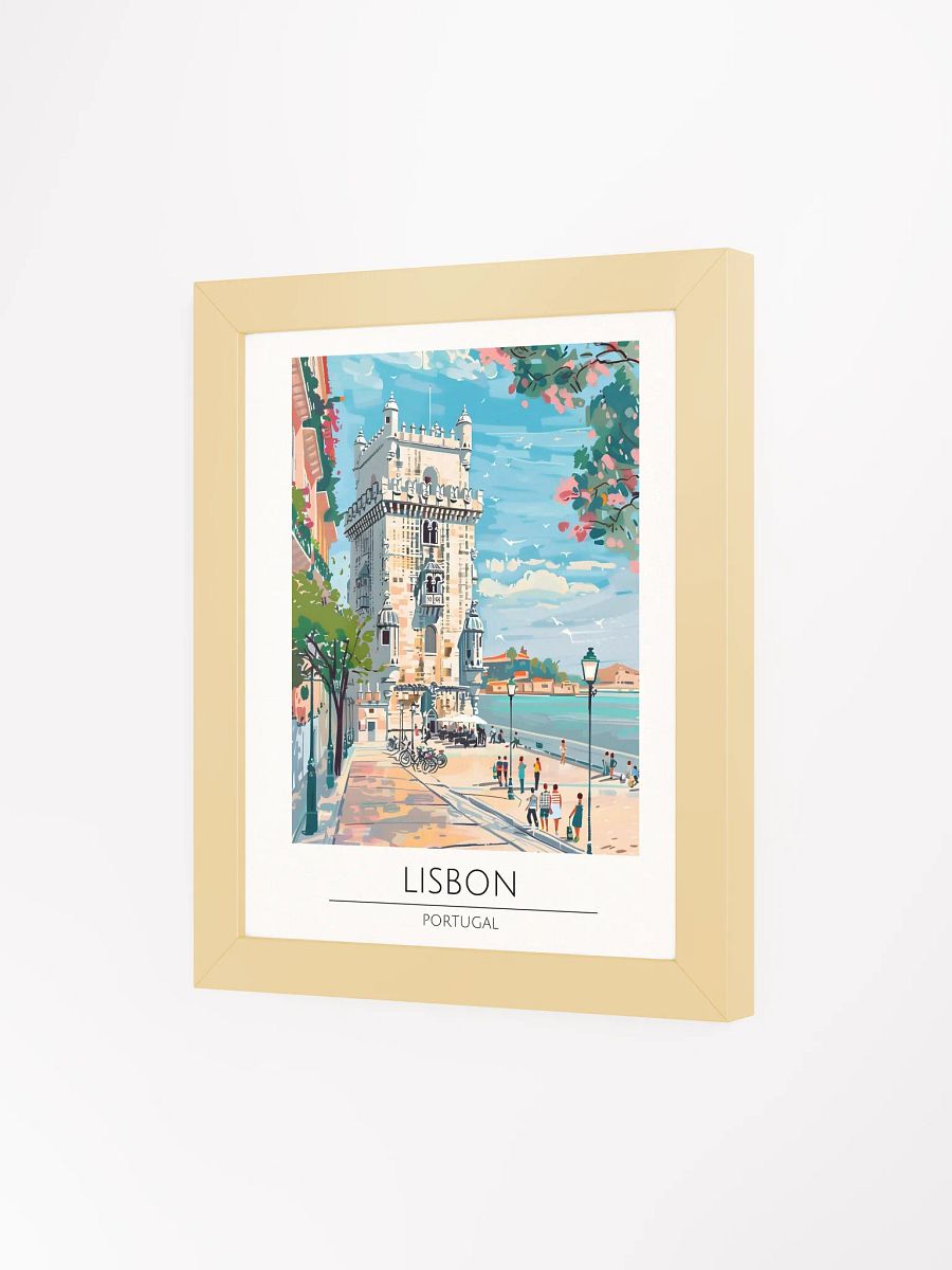 Lisbon Portugal Framed Travel Poster product image (3)