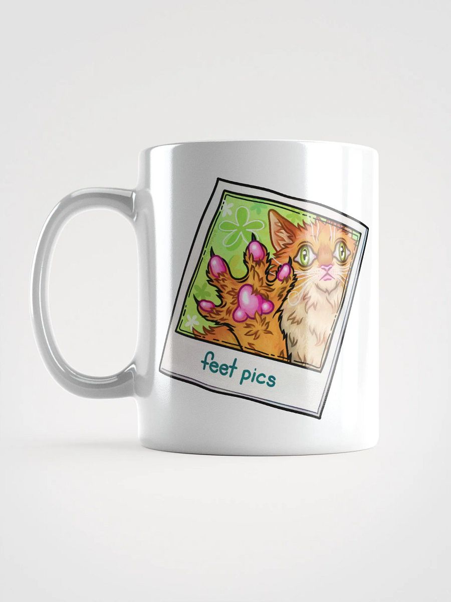Cat Feet Pics White Mug product image (6)
