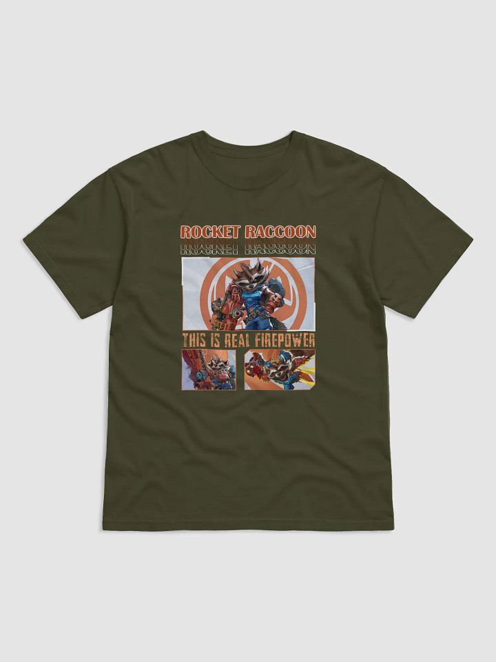 [Rivals] Rocket Raccoon Shirt ("This is real firepower") product image (3)