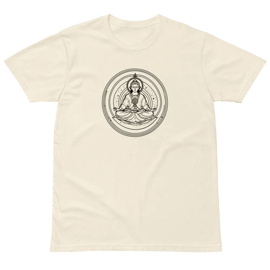 [Meditation 3 - Black] Unisex Tee product image (3)