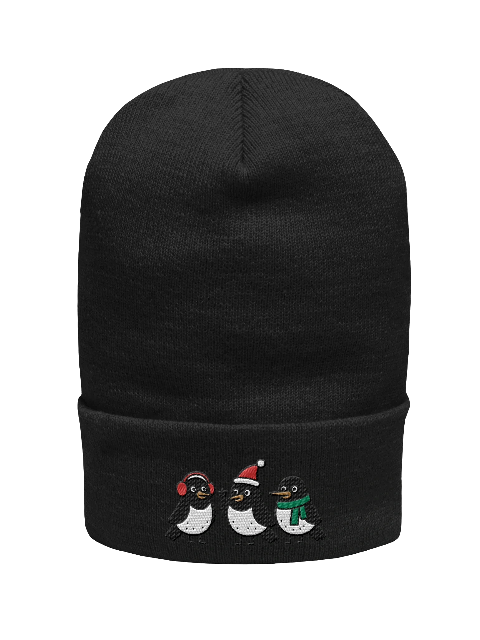 Embroidered Beanie Winter Wonderland Magpies product image (2)