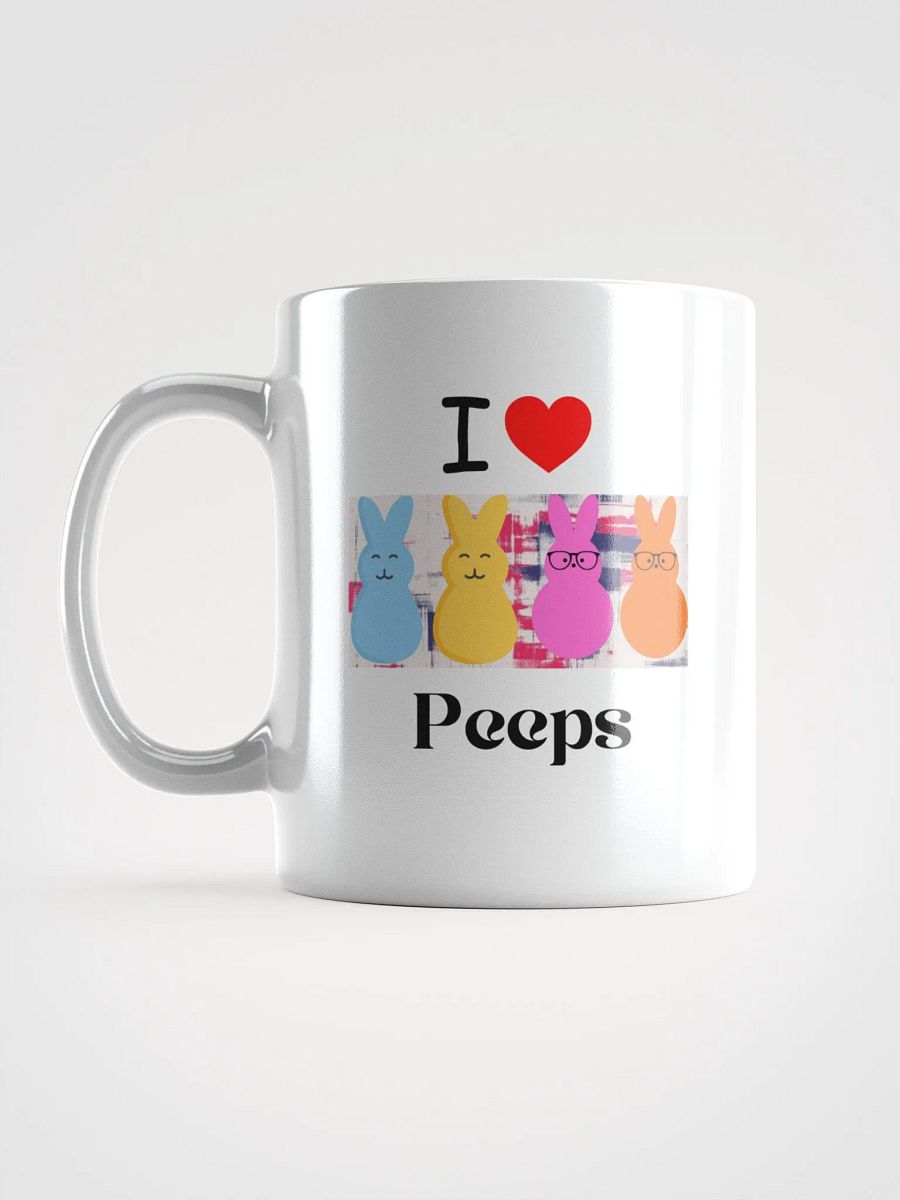 White Glossy Mug Peeps product image (6)
