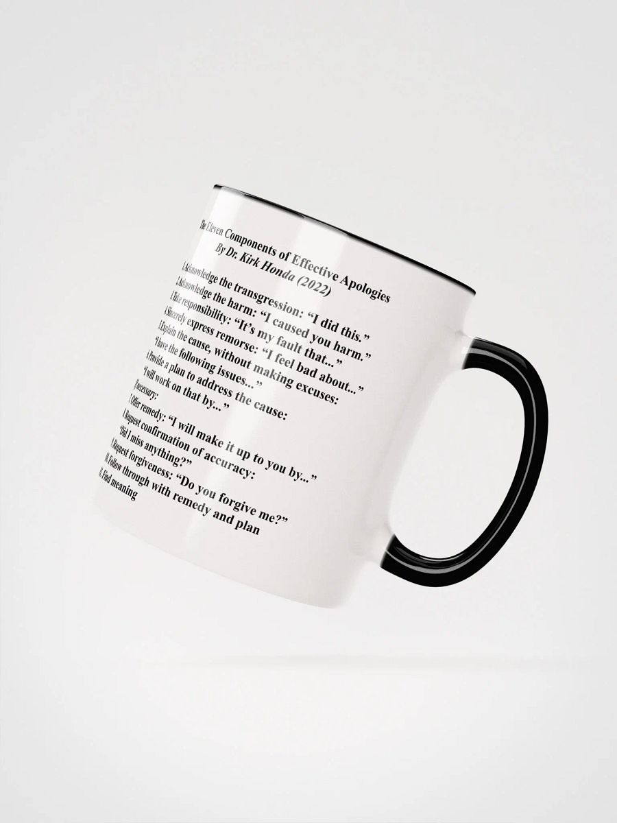 Effective Apologies - Mug with Color Inside product image (15)