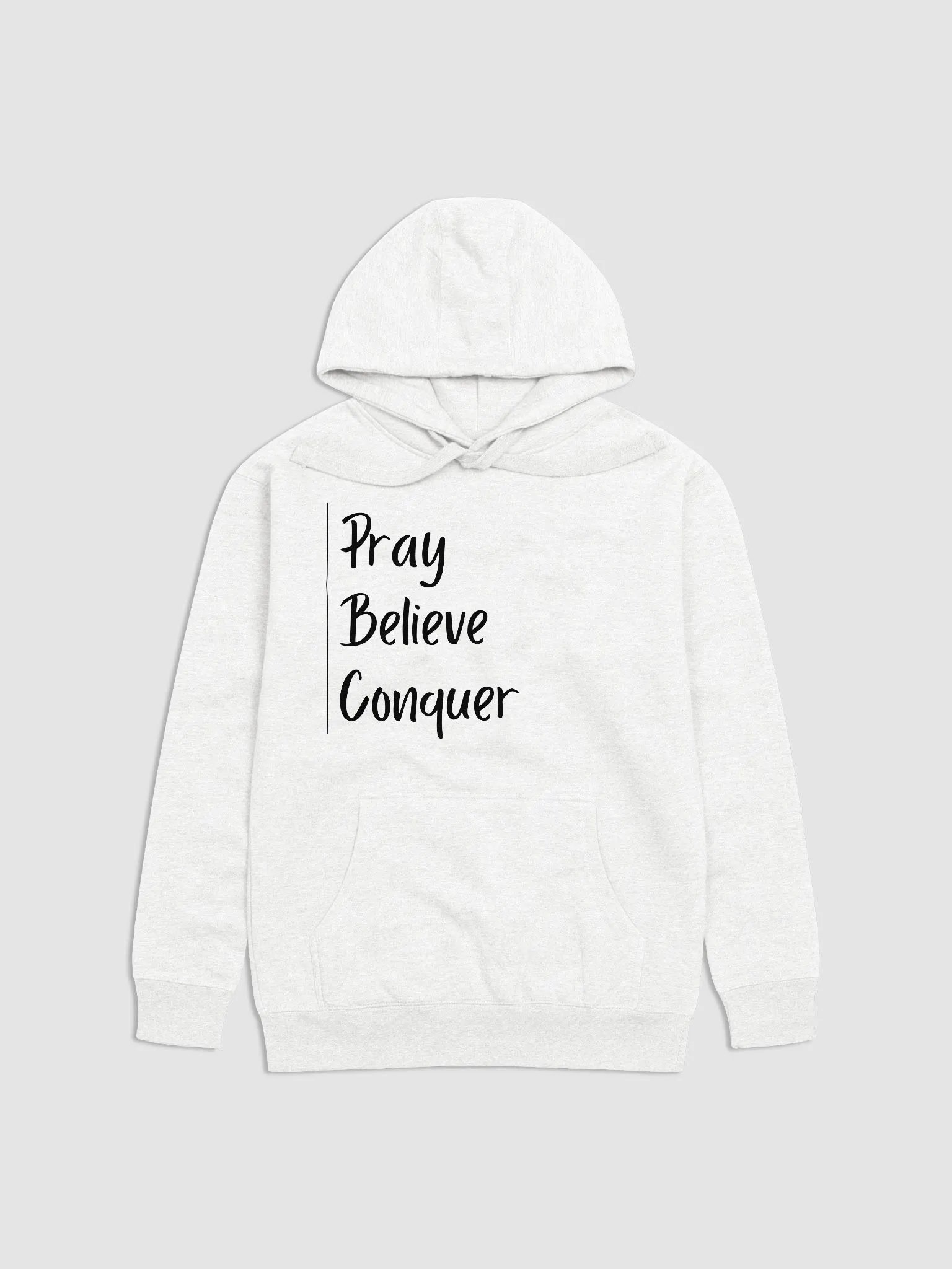 Pray, Believe, Conquer Hoodie product image (1)