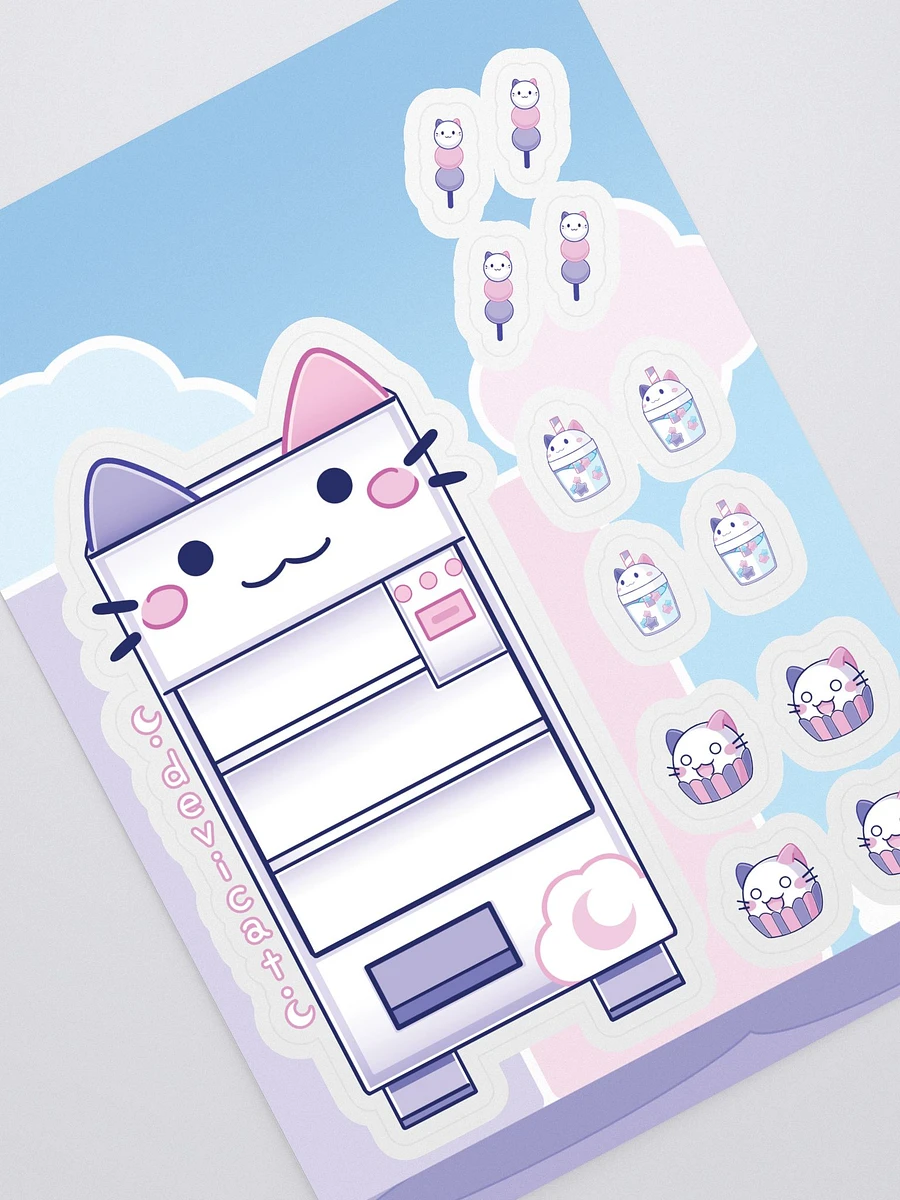 Sticker Sheet • CandiCat Vending Machine product image (1)