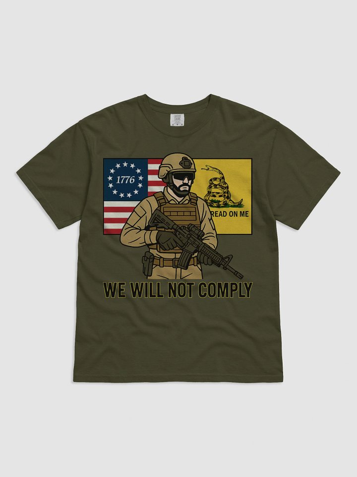 WE WILL NOT COMPLY SHIRT product image (7)
