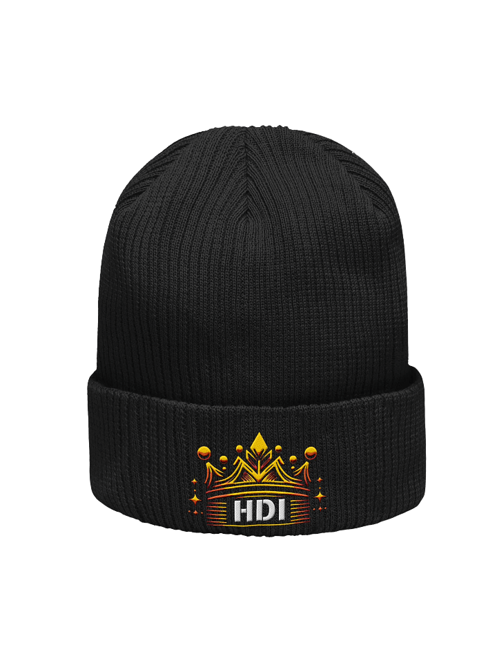HDI Gold Crown - Organic Ribbed Beanie product image (1)